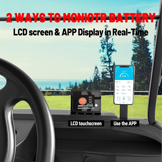 48V 135Ah Golf Cart Lithium LiFePO4 Battery - Image 5