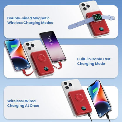 Magnetic Portable Charger 10800mAh - Image 4