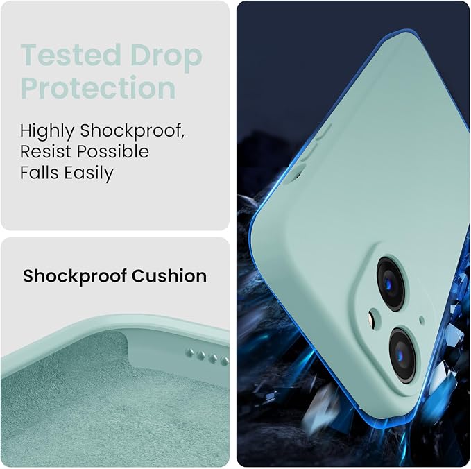 FireNova Designed for iPhone 15 Plus Case, Silicone Case with, Soft - Image 4