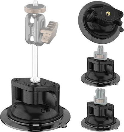 Suction Cup Mount, Windshield Suction Mount Bracket, Single Suction Base - Image 7