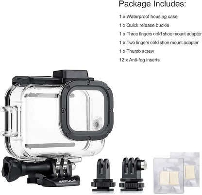 Waterproof Housing Case for GoPro Hero 8 Black - 60M Protective Underwater - Image 7