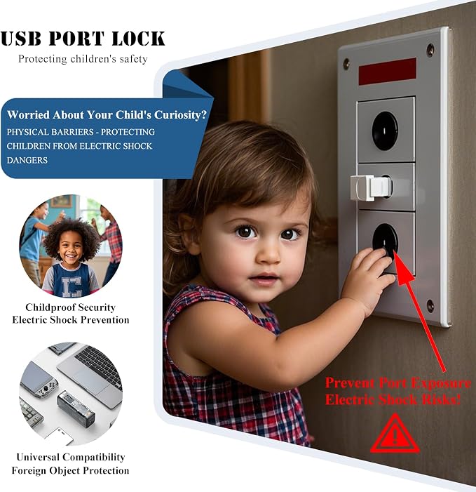 35PCS USB Port Blockers with 3 Locks - Image 4