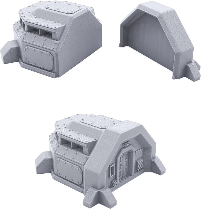 EnderToys Armored Barracks Set by Terrain4Print, 3D Printed Tabletop RPG - Image 7