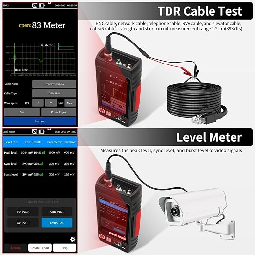 Multifunction RJ45 Network Caber Tester, Full Features UTP Cable Tester Cable - Image 4