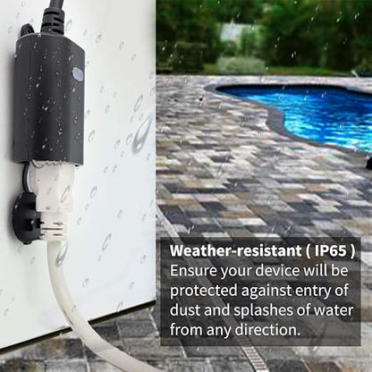 Minoston Z-Wave Plug 800 Outdoor Dimmer Zwave Dimmable Smart Plugs Outlet Switch - Image 6