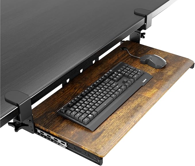 AX WABER Keyboard Tray Under Desk Pull Out by 1