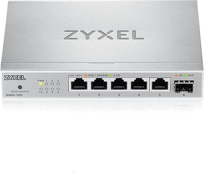 Zyxel 5 Port Network Switch | 2.5Gb Multi Gigabit Switch | Unmanaged | 5X 2.5G by ZYXELNETWORKS