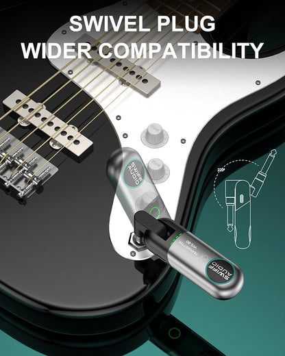 Wireless Guitar System, SWIFF Wireless Guitar Transmitter Receiver - Image 3