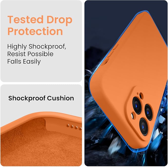 FireNova Designed for iPhone 13 Pro Case, Silicone Upgraded Phone Case with - Image 4