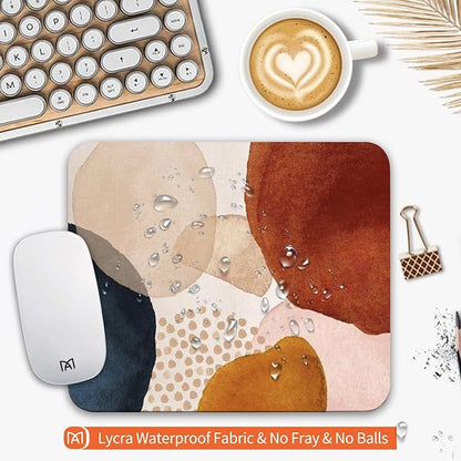Square Mouse Pad Abstract Marble 2, Personalized Premium-Textured Custom Mouse - Image 3