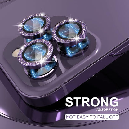 Choiche [3+1 for iPhone 14 Pro/iPhone 14 Pro Max Camera Lens Protector Bling - Image 6