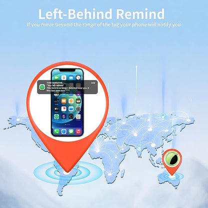 2 Pack Tracker Tags Pair with Apple Find My Bluetooth Air Smart Tags Key Finder - Image 6