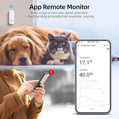 eMylo Zigbee Temperature Humidity Sensor-3 Pack, IP65 Indoor Outdoor - Image 6