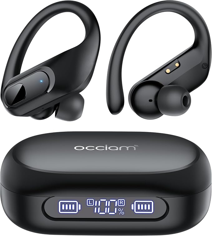 occiam Hybrid Active Noise Cancelling Ear Buds Wireless Earbuds Bluetooth by occiam