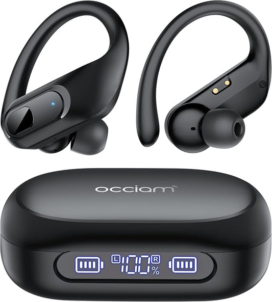 occiam Hybrid Active Noise Cancelling Ear Buds Wireless Earbuds Bluetooth by occiam