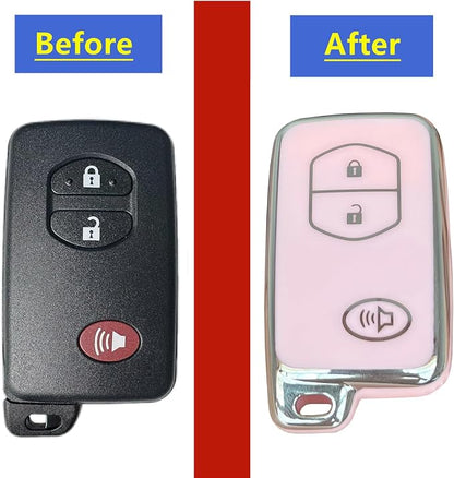 for Toyota Camry Avalon Corolla Highlander Prius RAV4 Venza Key Fob Cover - Image 4