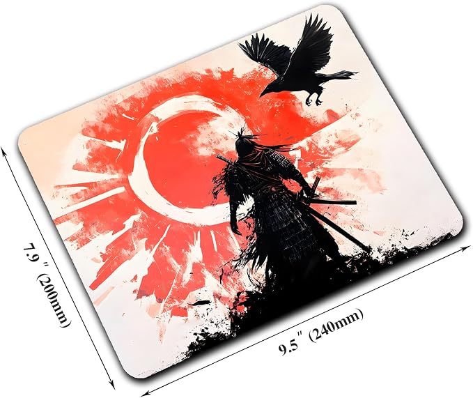 Japanese Anime Kurosun Samurai Custom Mouse Pad - Image 2