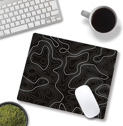 Topographic Contour Map Mouse Pad - Image 4