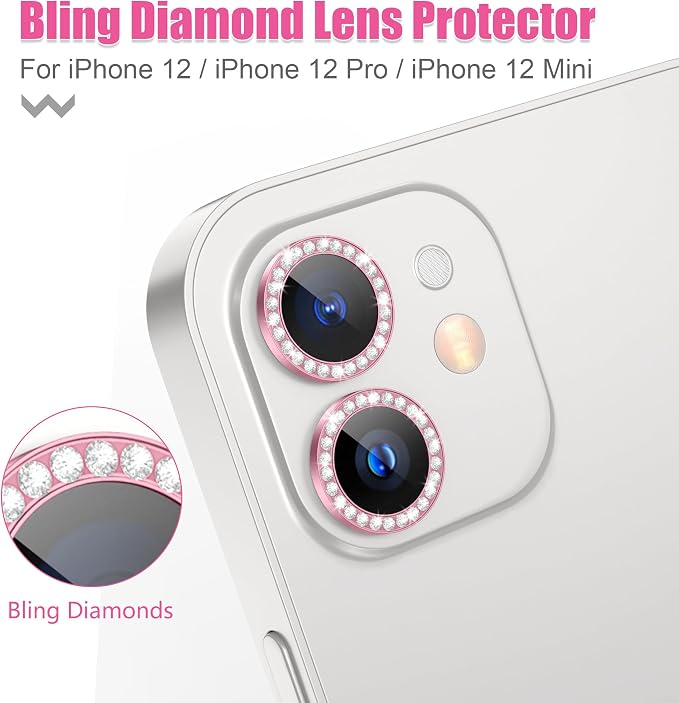 AGVEE 3+3 6 Pack for iPhone 12 Pro/12/12 Mini/11 Pro Max/11 Pro/11 Camera Lens - Image 4