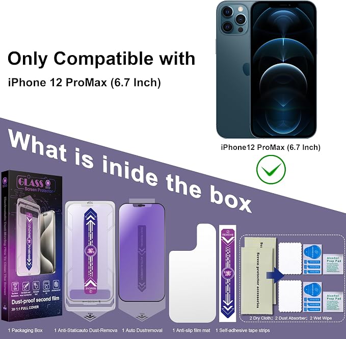 2 Pack Anti Blue Light Matte Screen Protector - Image 7