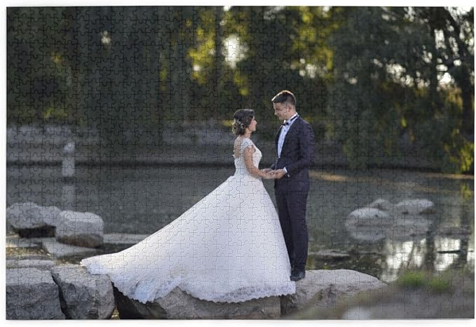Custom Jigsaw Puzzle from Photos 300/500/1000 Pieces Personalized Wooden by XIAYUEHUA