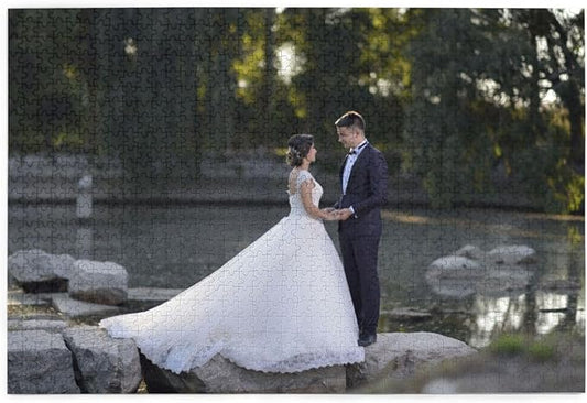 Custom Jigsaw Puzzle from Photos 300/500/1000 Pieces Personalized Wooden by XIAYUEHUA