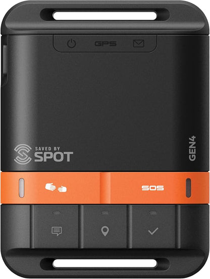 Spot Gen 4 Satellite GPS Messenger | Handheld Portable GPS Messenger by SAVEDBYSPOT