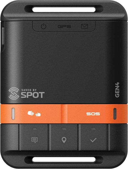 Spot Gen 4 Satellite GPS Messenger | Handheld Portable GPS Messenger by SAVEDBYSPOT