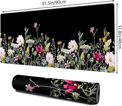 Gaming Mouse Mat Forest Background Pattern XXL XL Large Mouse Mat Long Extended - Image 2