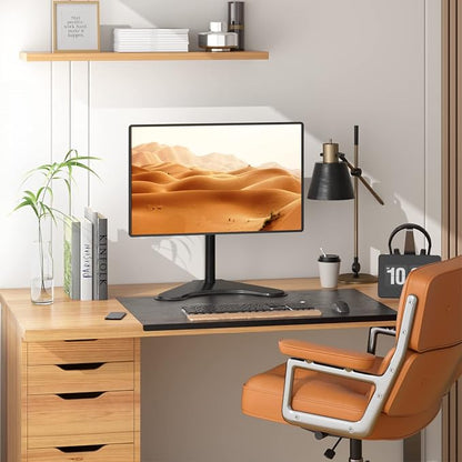 WALI Single Monitor Stand for 13-32 Inch Computer Screens, Freestanding Single - Image 2
