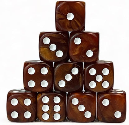 Luck Lab 10 Piece D6 Dice Pack by LuckLab