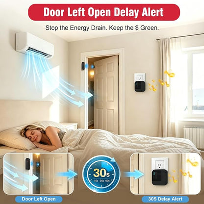 WiFi Door Chime, SanJie Door Sensor Alarm - Image 3