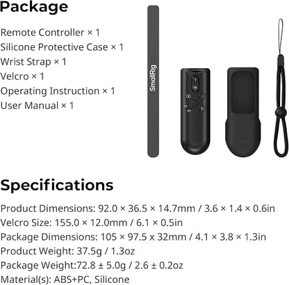 SMALLRIG Camera Remote Control Wireless Shutter Commander - Image 9