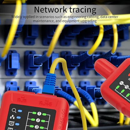 Network Cable Tester with Emitter and Receiver, Port Flashing – CAT5, CAT6 Line - Image 5