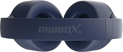 Riwbox Hybrid Active Noise Cancelling Headphones, Wireless Over Ear Bluetooth - Image 4