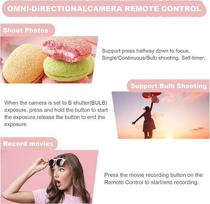 Remote Control for Fujifilm Camera, USB-C Rechargeable Wireless Shutter Release - Image 5