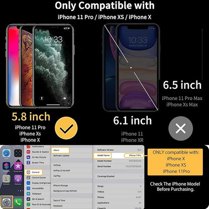 UNBREAKcable iPhone 11 Pro Screen Protector, 2.5D Double Defense Series Premium - Image 6