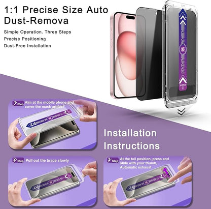 2 Pack Privacy Screen Protector - Image 3