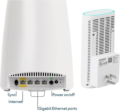 NETGEAR RBK30-100NAS Orbi Whole Home Mesh WiFi System – Simple setup, Wireless - Image 4
