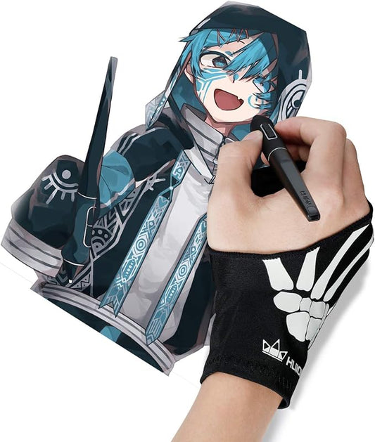 HUION Skeleton Artist Glove for Graphic Drawing Tablet Pad Monitor Painting - Image 2