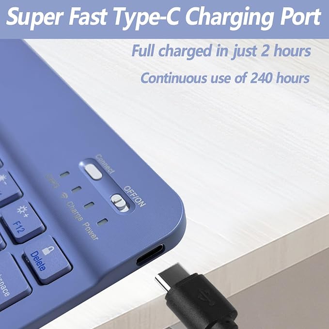 Keyboard Case for iPad 11th 10th Generation - Image 5
