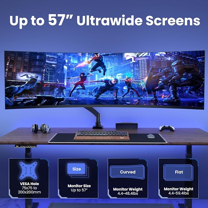 Ultrawide Monitor-Arm Heavy Duty 22-57‘’ - Image 2