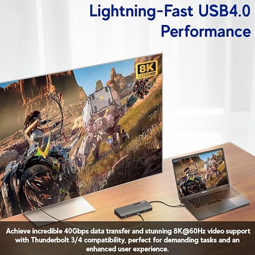 LINKUP USB 4.0 USB C to USB C Cable | Thunderbolt 4/3 Compatible | Type C - Image 5