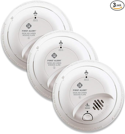 FIRST ALERT BRK SC9120B-3 Hardwired Smoke and Carbon Monoxide Detector by FirstAlert