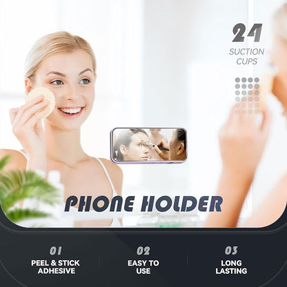 Silicone Phone Sticky Grip, Suction Phone Case Mount - Image 6