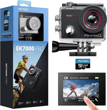 AKASO EK7000 Pro 4K30fps Action Camera by AKASO