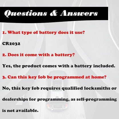 Machanmagic Key Fob Replacement Compatible - Image 2