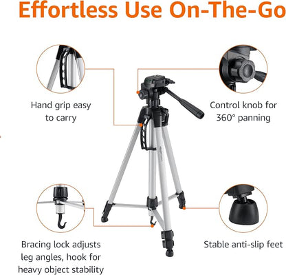 Amazon Basics 60-inch Lightweight DSLR Tripod - Image 3