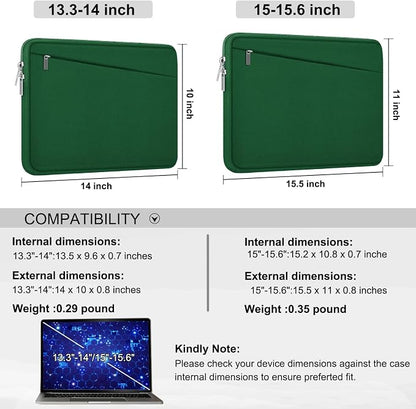 Laptop Sleeve 15.6 inch, Computer Carrying Bag Protective Case Handbag - Image 5