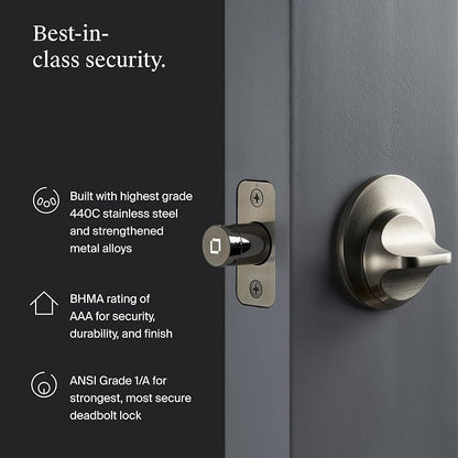 Level Lock+ WiFi Deadbolt Smart Lock - Image 8